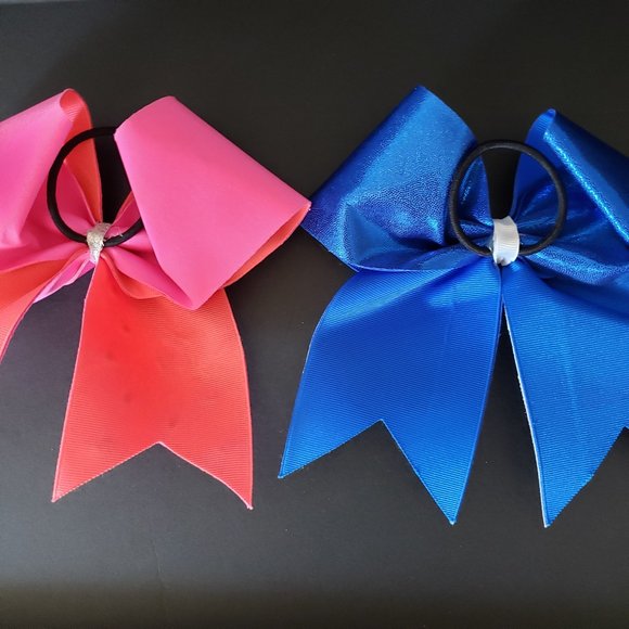 Two Large Cheerleading Bows Meangirls Bling - Picture 9 of 9
